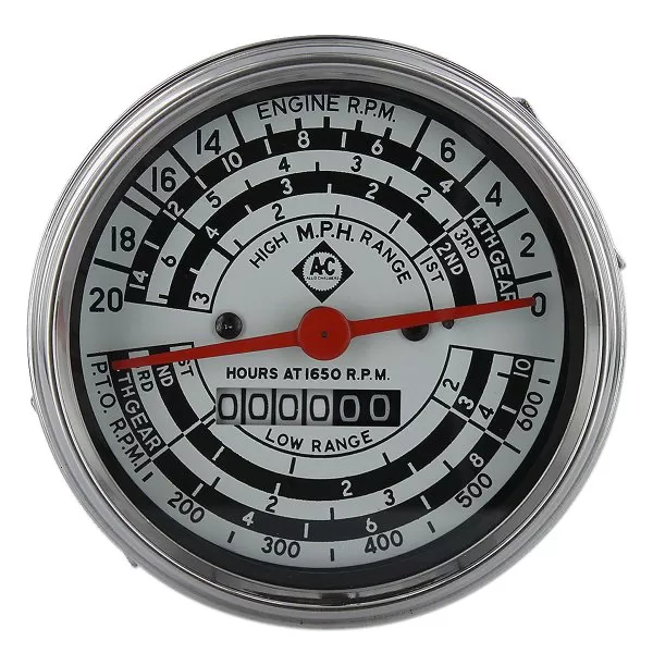 Operations Meter 70229755 Tachometer / Operation Meter Allis Chalmers / Allis Chalmers D ...